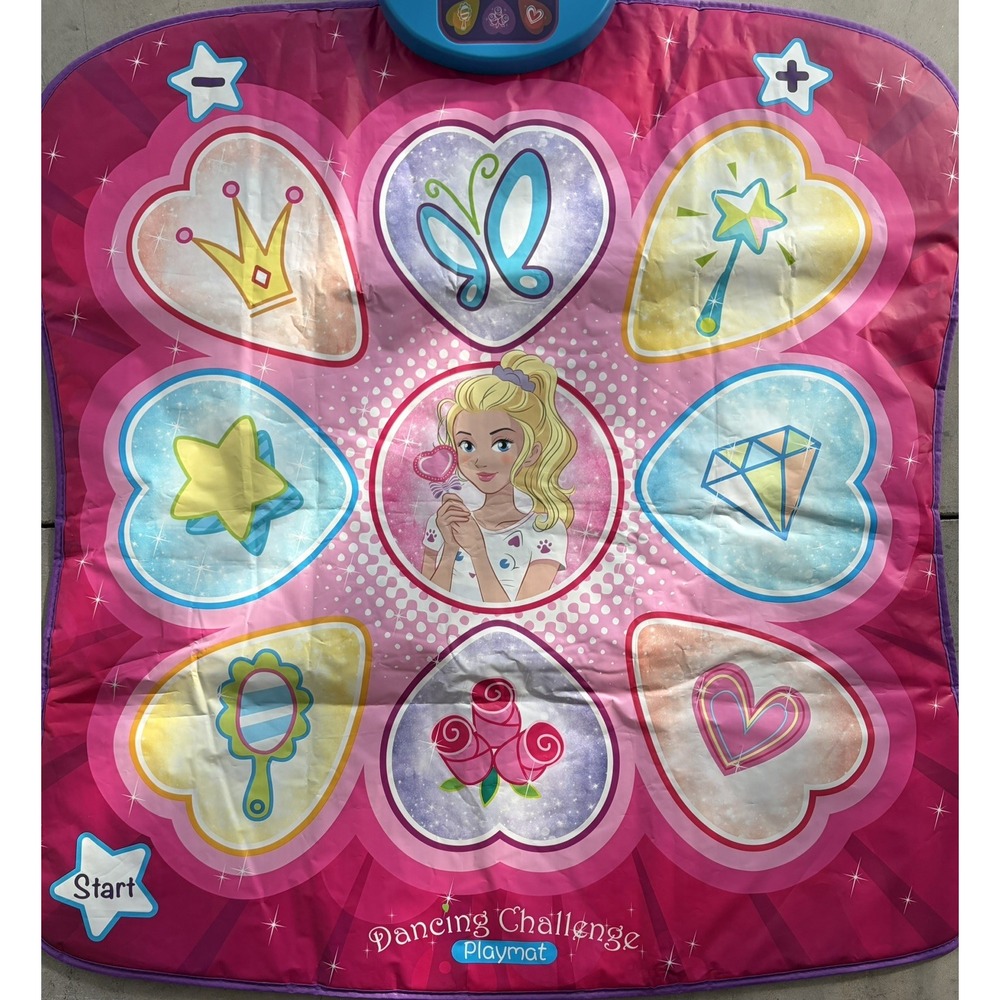 Dance Mat for Girls Kids Interactive Dancing Game Pad Pink LED Lights, SUNLIN - Picture 9 of 10